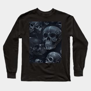 skull pattern Long Sleeve T-Shirt